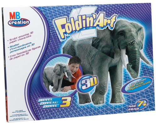 Foldin'Art 3D, Level 3 - Elephant