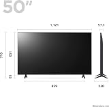 LG 50UR78006LK 50-Inch 4K Ultra HD Smart TV α5 Gen6 Freeview Play view 7
