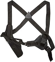 Uncle Mike's Black Kodra Nylon Sidekick Vertical Shoulder Holster