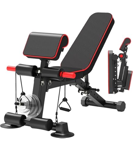 Amazon.com: Dumbbell Bench Multi-Functional Bench for Full All-in