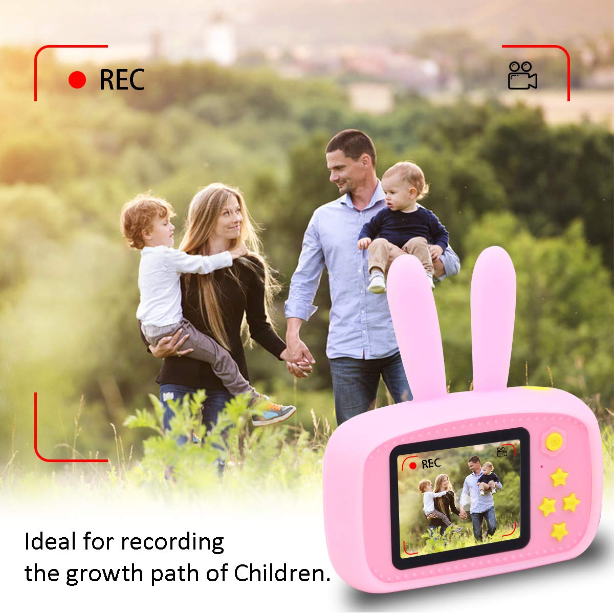 Jeux Electroniques Pour Enfants Jouets Fille 3 A 6 Ans Hd 1080p Numerique Appareil Photo Enfants Petits Cadeaux Anniversaire Enfant Bande Dessinee Couverture Camescope Jouet Cadeau Enfants Jeu Plein Air Fete Cadeau