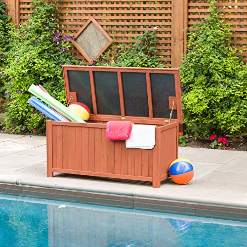 Leisure Season Patio Pool Deck Storage Box Pricepulse