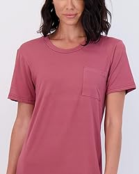 Real Essentials Womens Short Sleeve Nightgown