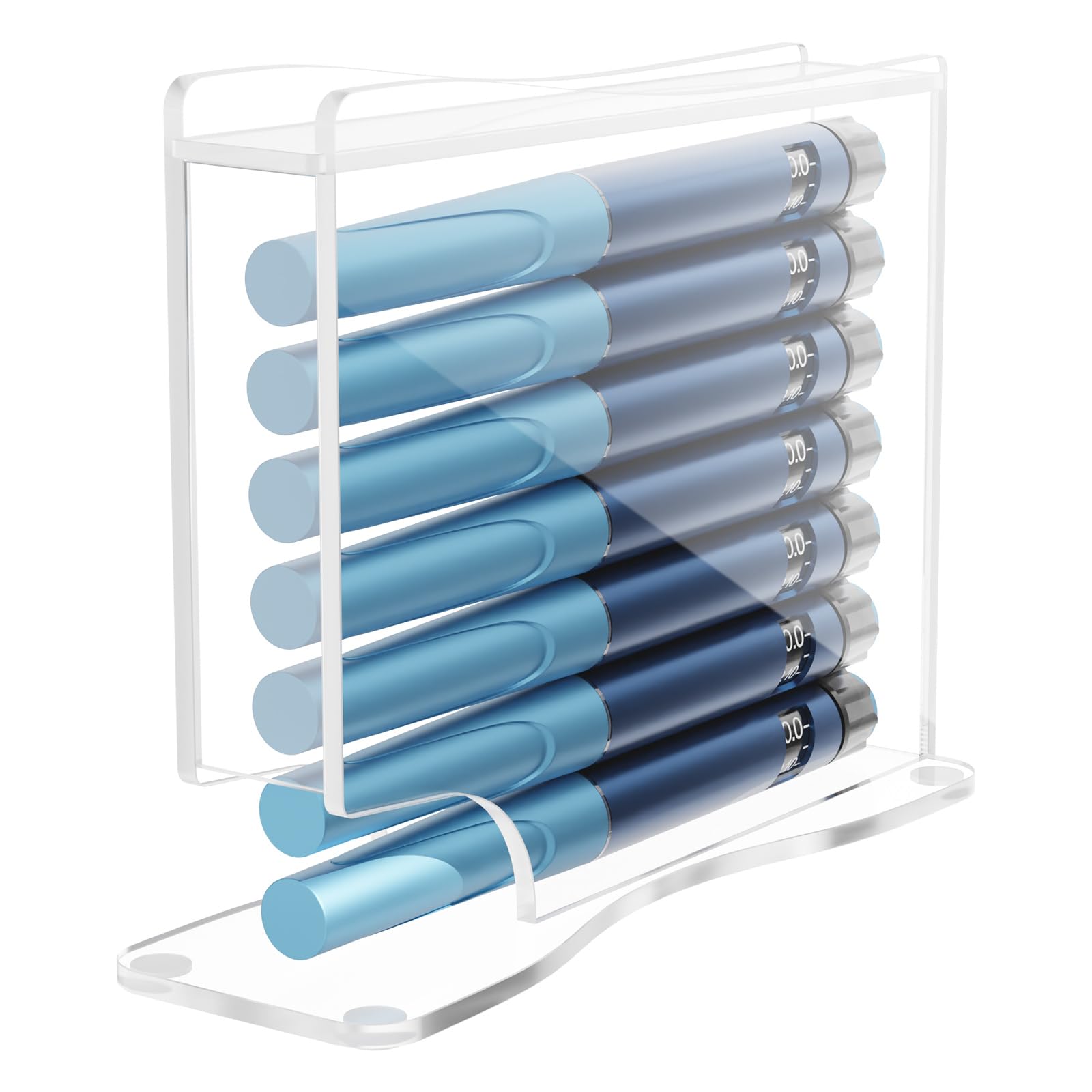 Photo 1 of Beautyflier Insulin Pen Holder for Fridge, Insulin Pen Storage Box, Insulin Pen Organizer Case, Lightweight, Space Saving, Insulin Pen Not Included (M-Sized)