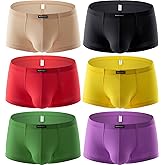 Hanhepee Men's Soft Stretch Underwear Mens Bluge Breathable Boxer Briefs