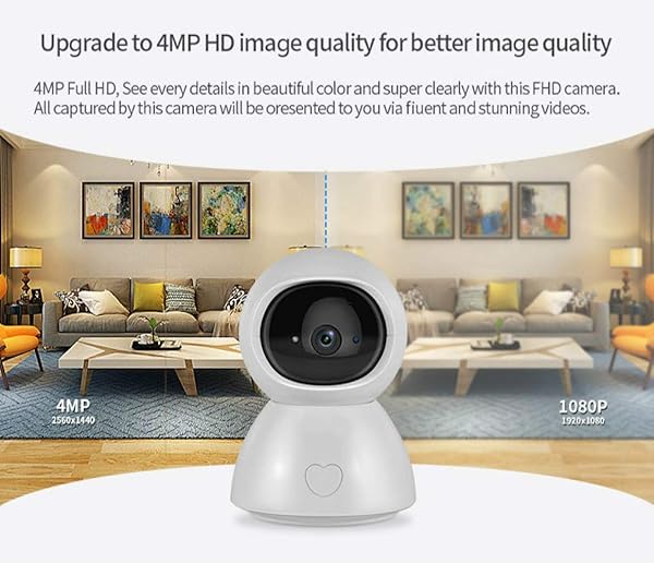 4 Millionen DPI Ultra Hd Kamera WiFi Smart Home Babysitting Auto Tracking berwachungskamera W