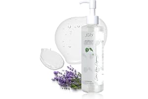 Jozy Heartleaf Pore Control Cleansing Oil, Makeup Remover, Blackhead Remover Facial Cleanser Oil Sebum Control Lavender Scent, Gentle Hydrating Oil Cleanser for Face, Korean Skin Care (200 ml)