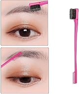 Aeuezxx 3 Pieces Hair Styling Comb Set Pink Double Sided Edge Brush Rat Tail view 6