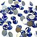 SAPPHIRE (206) blue Swarovski NEW 2088 XIRIUS Rose 20ss 5mm flatback No-Hotfix rhinestones ss20 144 pcs (1 gross)