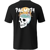 Palmyth Fishing Shirts for Men Short Sleeve T-Shirt UPF 50+ Sun Protection UV Tee