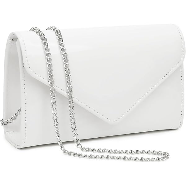 Bolso De Noche Con Cadena Extraíble - Purpurina Champán, 23.5x12.5x5 Cm, Ideal Para Bodas Y Fiestas