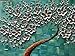 YaSheng Art- 3D Flowers Artwork Oil Painting On Canvas 100% Hand Painted Texture Silver Flowers Paintings Modern Canvas Wall Art Home Bedroom Living Room Office Wall Decor 24x48inch