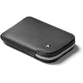 Bellroy Card Pocket (Small Leather Zipper Card Holder Wallet, Holds 4-15 Cards, Coin Pouch, Folded Note Storage)