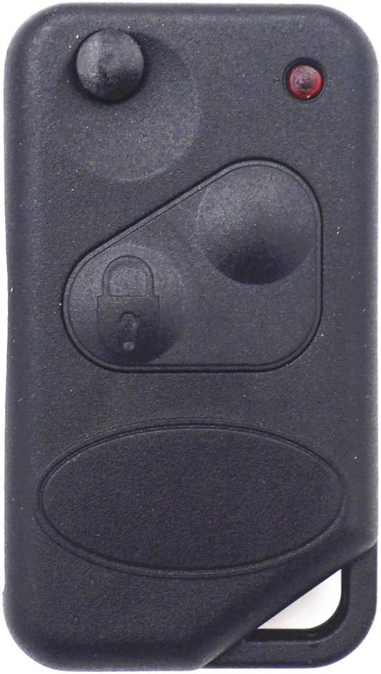 WFMJ for Land Rover Range Rover Freelander Discovery New Flip Remote Transmitter Keyless Smart Car Folding Key Case Shell Fob