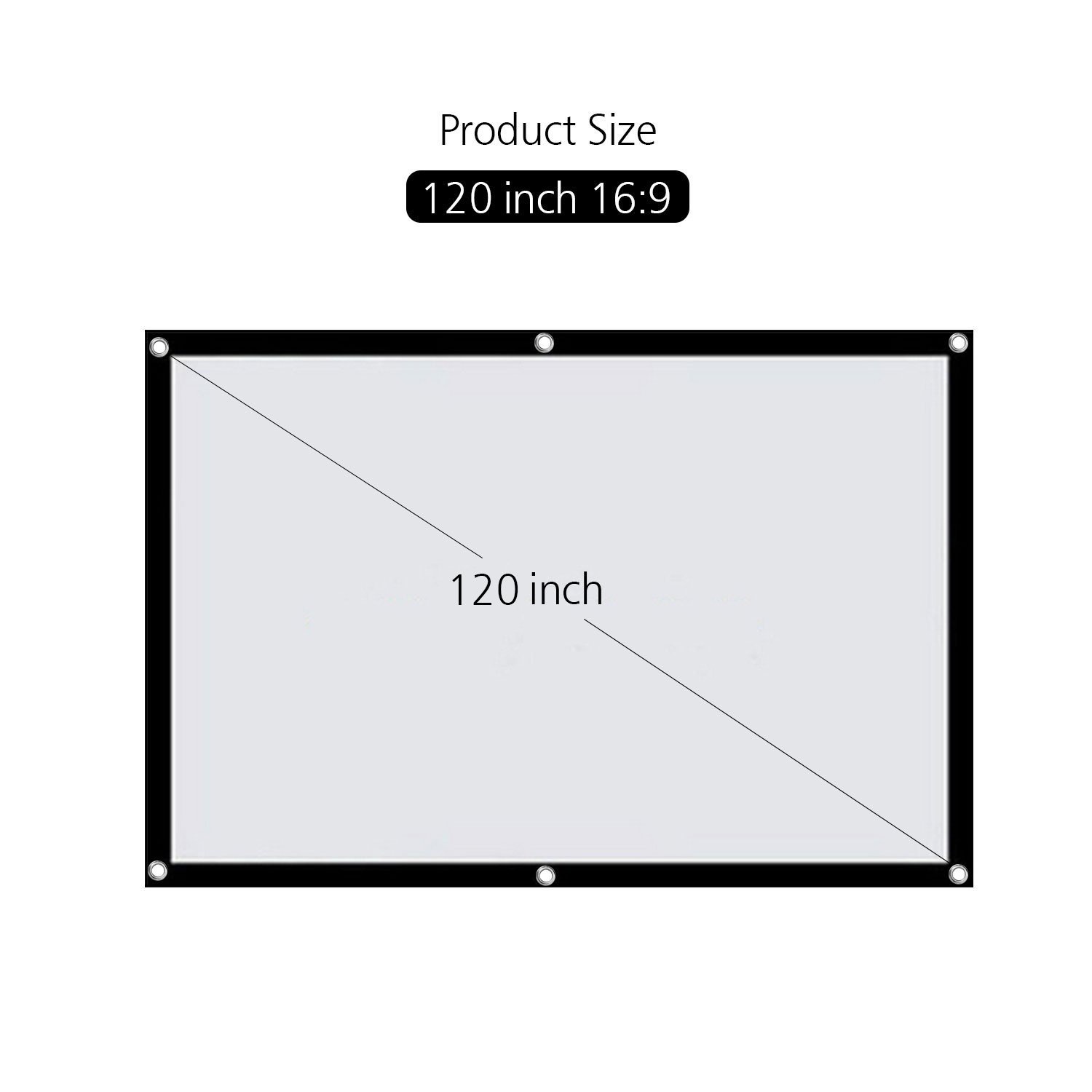 Projector Screen, HENZIN 120\