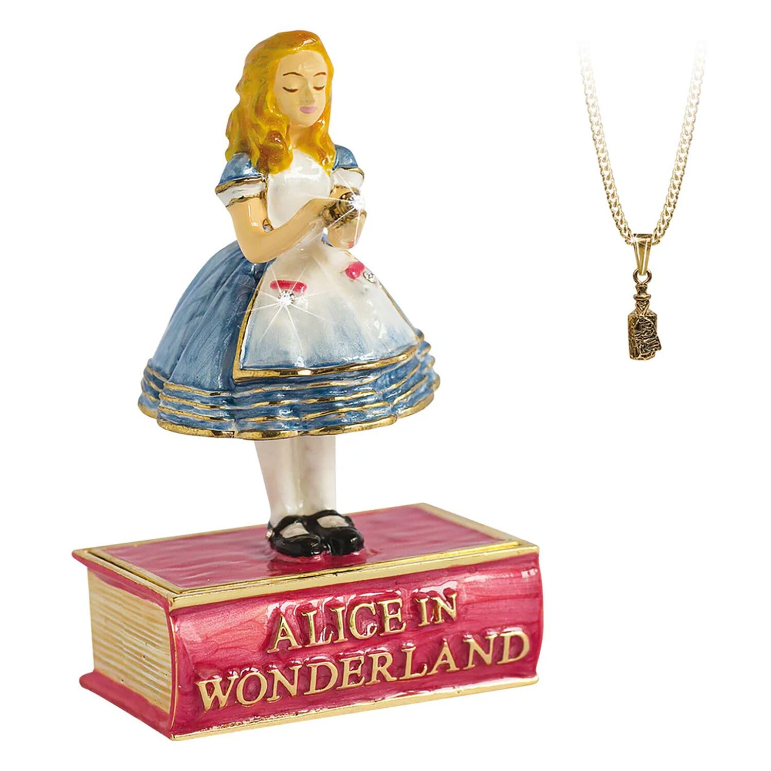 Secrets from Hidden Treasures Alice In Wonderland Trinket Box