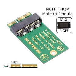 cablecc NGFF E-Key A+E Key Male to Female 22x30mm