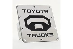 Au-TOMOTIVE GOLD, INC. Officially Licensed Class III Trailer Hitch Plug for Toyota Truck (Brushed)