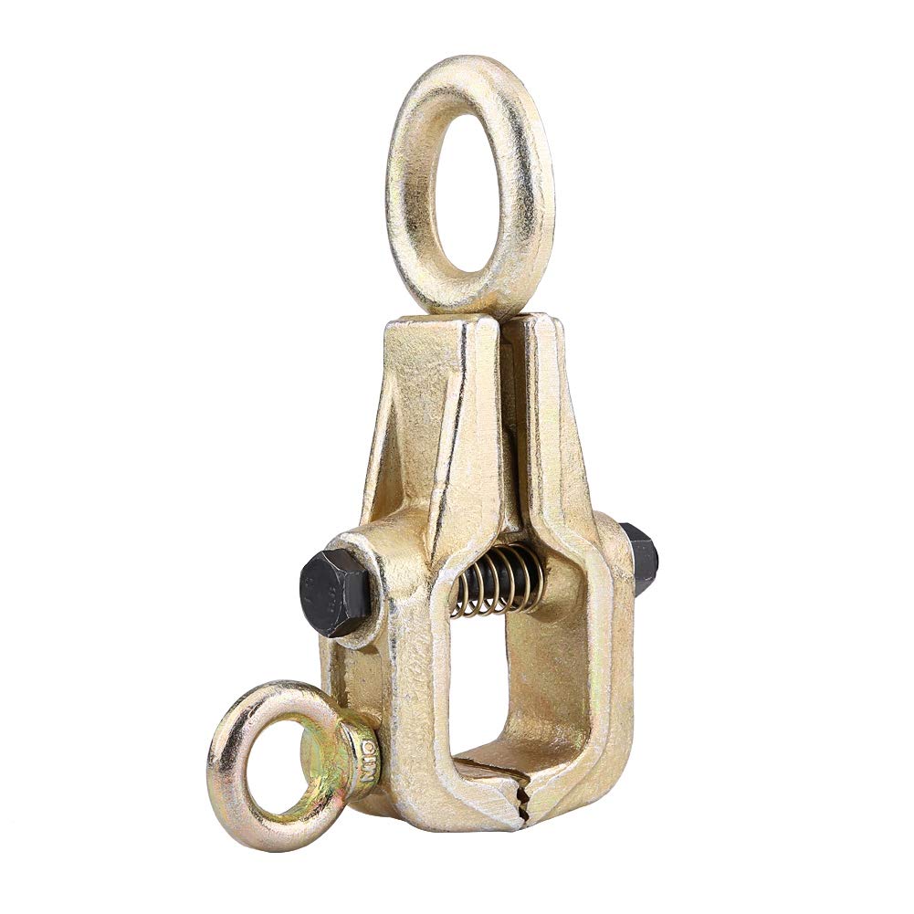 Fydun Self-Tightening Pull Clamp, Car Body Pull Clamp 5 Ton Auto Body Clamp Top & Straight 2-Way Self-Tightening Frame Grips Auto Body Repair Pull Clamp