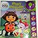 Happy Halloween with Dora Explorer Play A Sound Book & Buttons Doorbell NEW