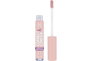 essence | Correct & Conceal Under Eye Brightening Concealer | Easy Application, Lightweight, Buildable, Infused with Aloe Vera | Vegan & Cruelty Free (10 | Light)