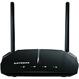 NETGEAR WiFi Router Dual Band Wireless Speed (up to 1200 Mbps) | Up to 1200 sq ft Coverage & 20 Devices | 4 x 10/100 Fast Eth