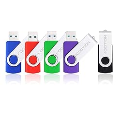 KOOTION 5 Pack 32GB USB 3.0 Flash Drives Swivel USB