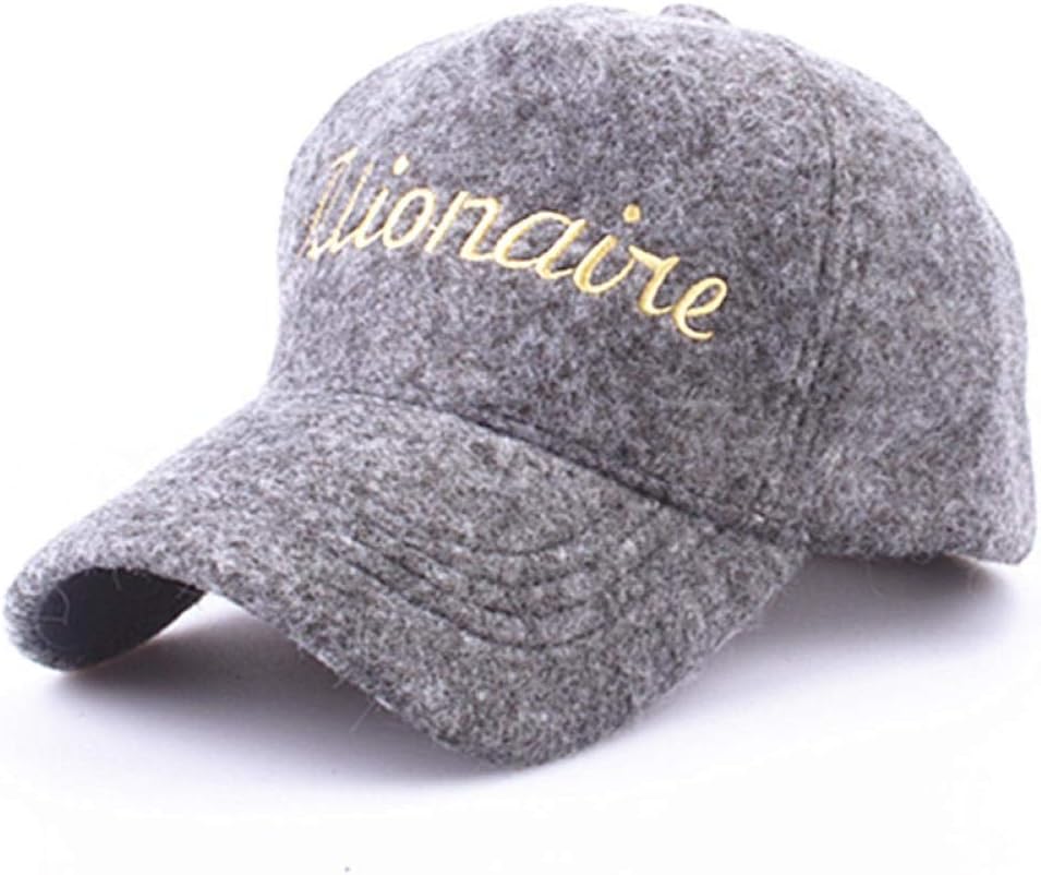men's cashmere baseball cap