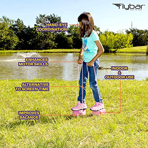 Flybar My First Kids Stilts Soft and Safe Foam Pogo Steppers Squeak