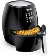 Innsky Friggitrice Ad Aria 5,5 Litri Con 8 Programmi Preimpostati - Senza Olio, Touch Screen LCD, 1700W