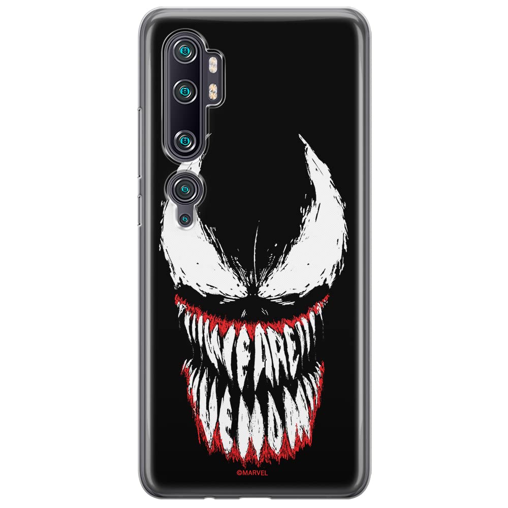 ERT GROUP mobile phone case for Xiaomi MI NOTE 10 / MI NOTE 10 PRO original and officially Licensed Marvel pattern Venom 005 optimally adapted to the shape of the mobile phone, case made of TPU