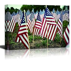 Memorial Day Home Artwork for Living Room Bedroom
