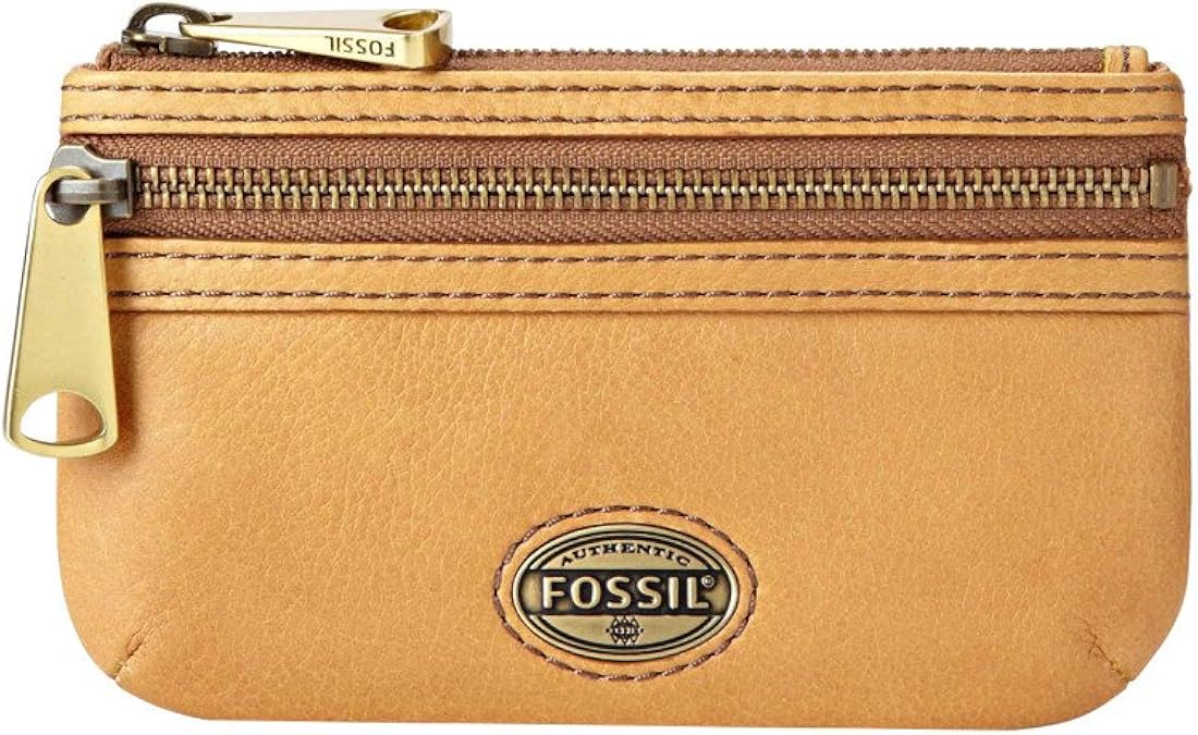 Fossil Light Tan Leather Explorer Coin Wallet Amazon.co.uk Shoes & Bags