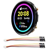 Waveshare RP2350 1.43inch AMOLED Display Development Board, 466&times;466, SPI Interface Round Display, Onboard Accelerometer and Gyroscope Sensor, RTC Chip