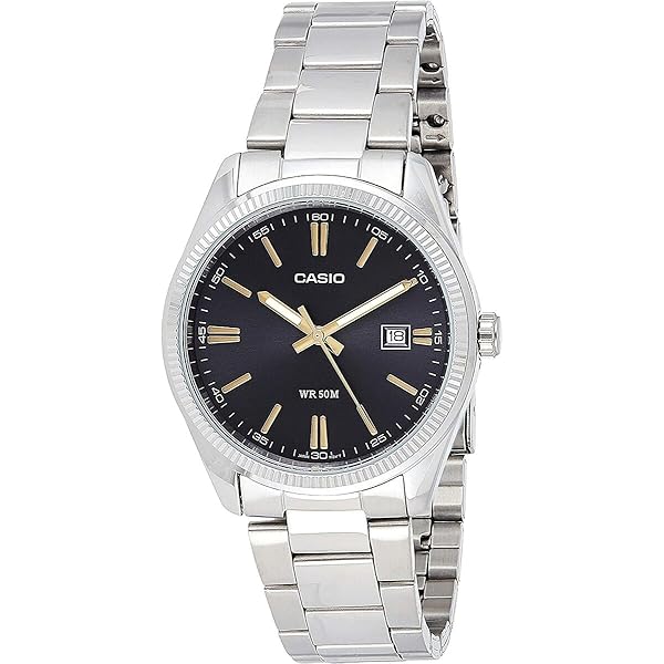 Amazon.com: Casio #MTP1239D-2A Men's Metal Fashion Analog Day Date