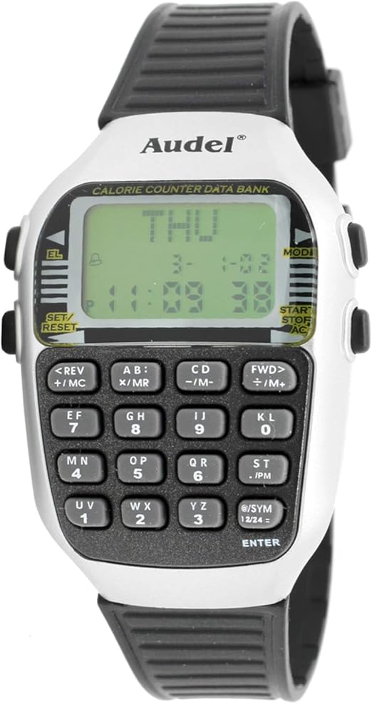 Retro Taschenrechneruhr Neu 50 Speicher Datenbank E-Mail Rechner Weltzeit Währung Taschenrechner Büro