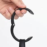 Clipa Bag Hangers The Ring that Opens into a Hook, Closes Automatically | Holds 33 lbs, Needs only 1/2" to Hang a Bag, Easy to Use with One Hand, in 9 available styles, 3 yr Warranty