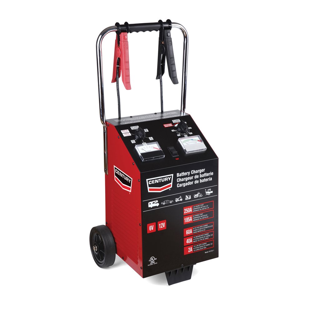 Century K31501 Manual Wheel Battery Charger 60/40/2/250 amps 6/12V
