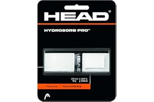 Head Hydrosorb Pro Tennis Racquet Replacement Grip - Tacky and Firm - Choice of Color