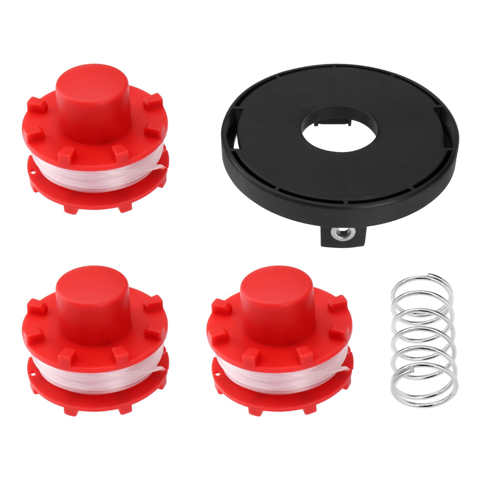 ECSiNG 1 Set Lawn Trimmer String Trimmer Line Spool Compatible with Einhell GE-CT 36/30 LI E Solo Compatible with AGILLO 36/255 BL-Solo Compatible with AGILLO 18/200