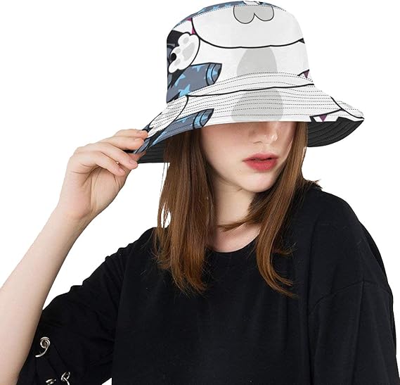 polar bear bucket hat