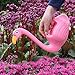 Flamingo Watering Can Decorative Elegant Pot For Indoor Outdoor House Plants Easy Pour Small Size Plastic 1.5L By DecoDuke