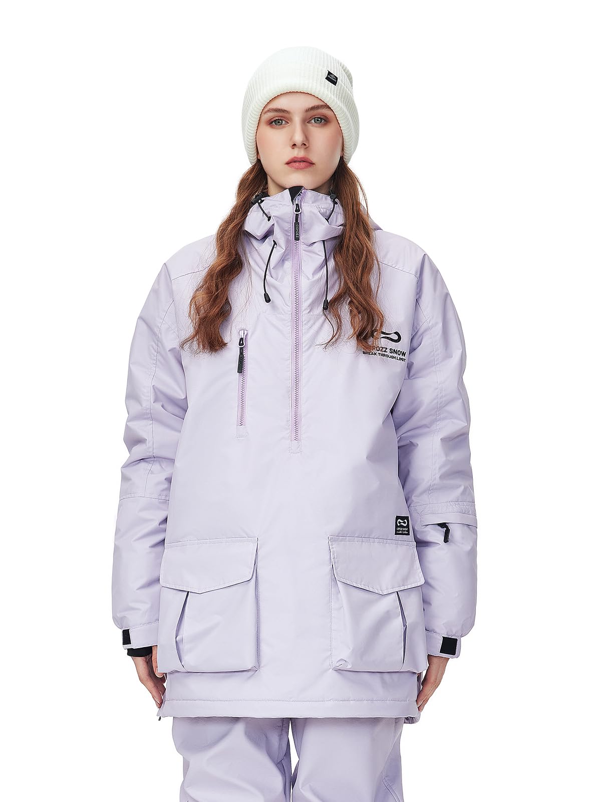 Photo 1 of COPOZZ Ski Jacket Waterproof Breathable All Weather Protection for Men Women Perfect for Skiing Hiking and Outdoor Activities