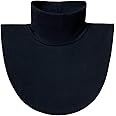 ZESLMG Womens Fake Turtleneck Dickies, Detachable Turtleneck Collar,Cotton Half Mock Turtlenecks for Womens Girls