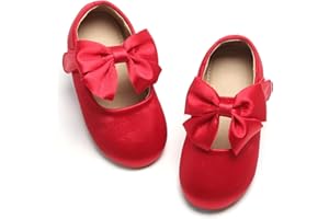 Otter MOMO Toddler/Little Girls Mary Jane Ballerina Flats Shoes Slip-on School Party Dress Shoes