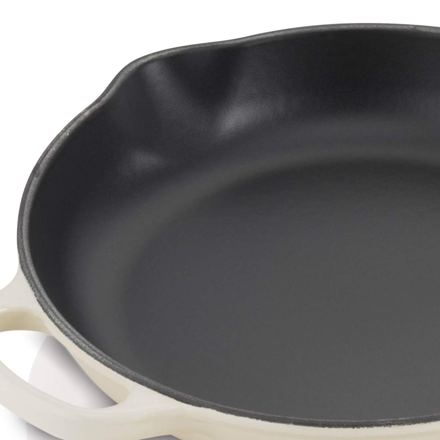 Le Creuset -Sartén Skillet Lisa de Hierro Colado Esmaltado, 23 cm, color Dune