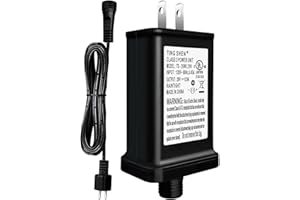 Nehbujin LED Transformer 29V 26W Power Supply Model TS-26W29V Replacement Parts IP44 US Plug Adapter for LED String Light, Christmas Tree Holiday Lighting