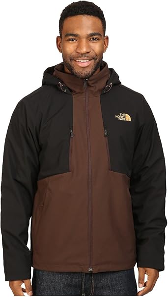 Amazon Com The North Face Apex Elevation Jacket Coffee Bean Brown Tnf Black Men S Coat Clothing