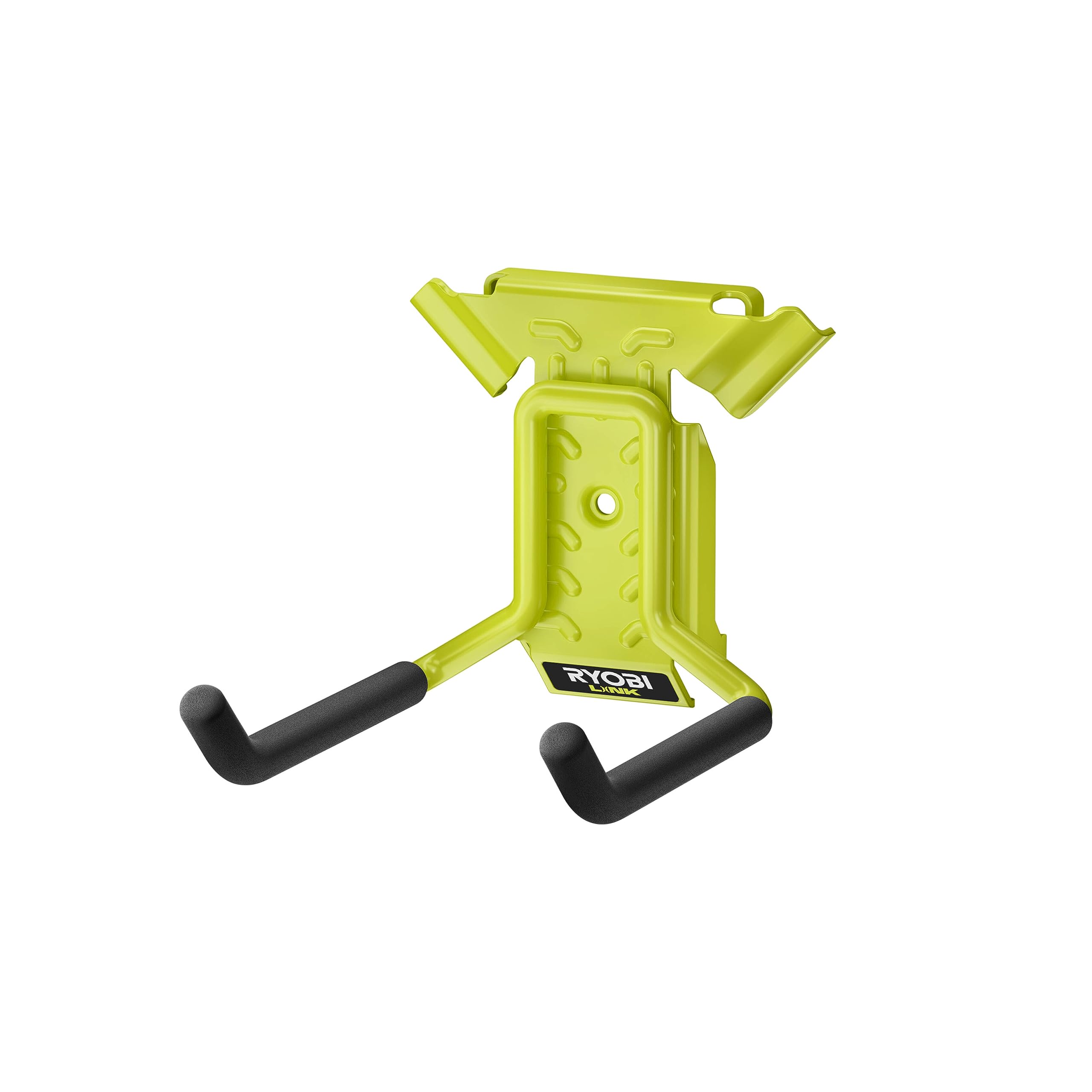 RYOBI - Double Long Hook for Tool Hanger - SYTEME Link - RSLW801, Green & Anthracite
