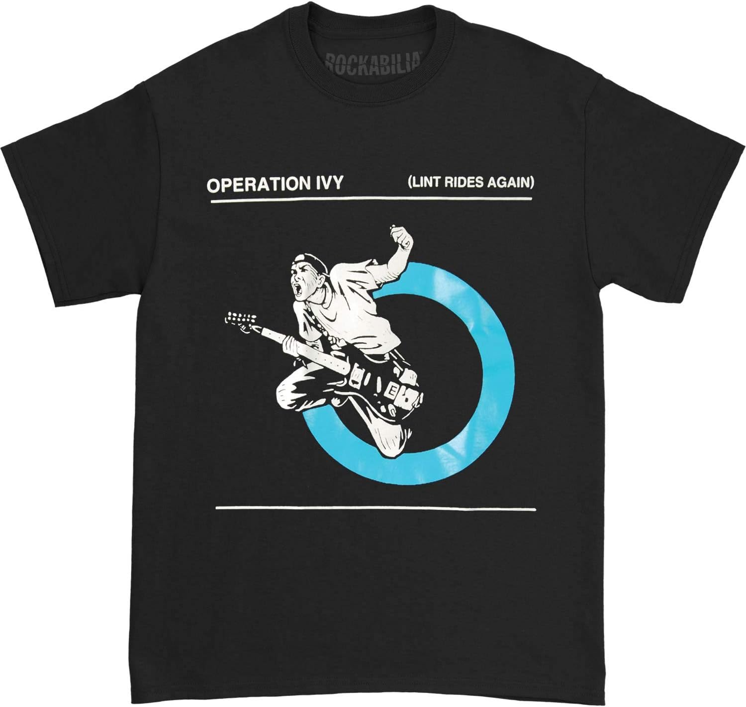 Operation Ivy Men's Bootleg Series Lint Rides Again T-Shirt Black